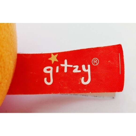 Gitzy Baby Round Plush Cow & Bunny Rattle Stuffed Animal Toy 4.5" Tall - Picture 6 of 6